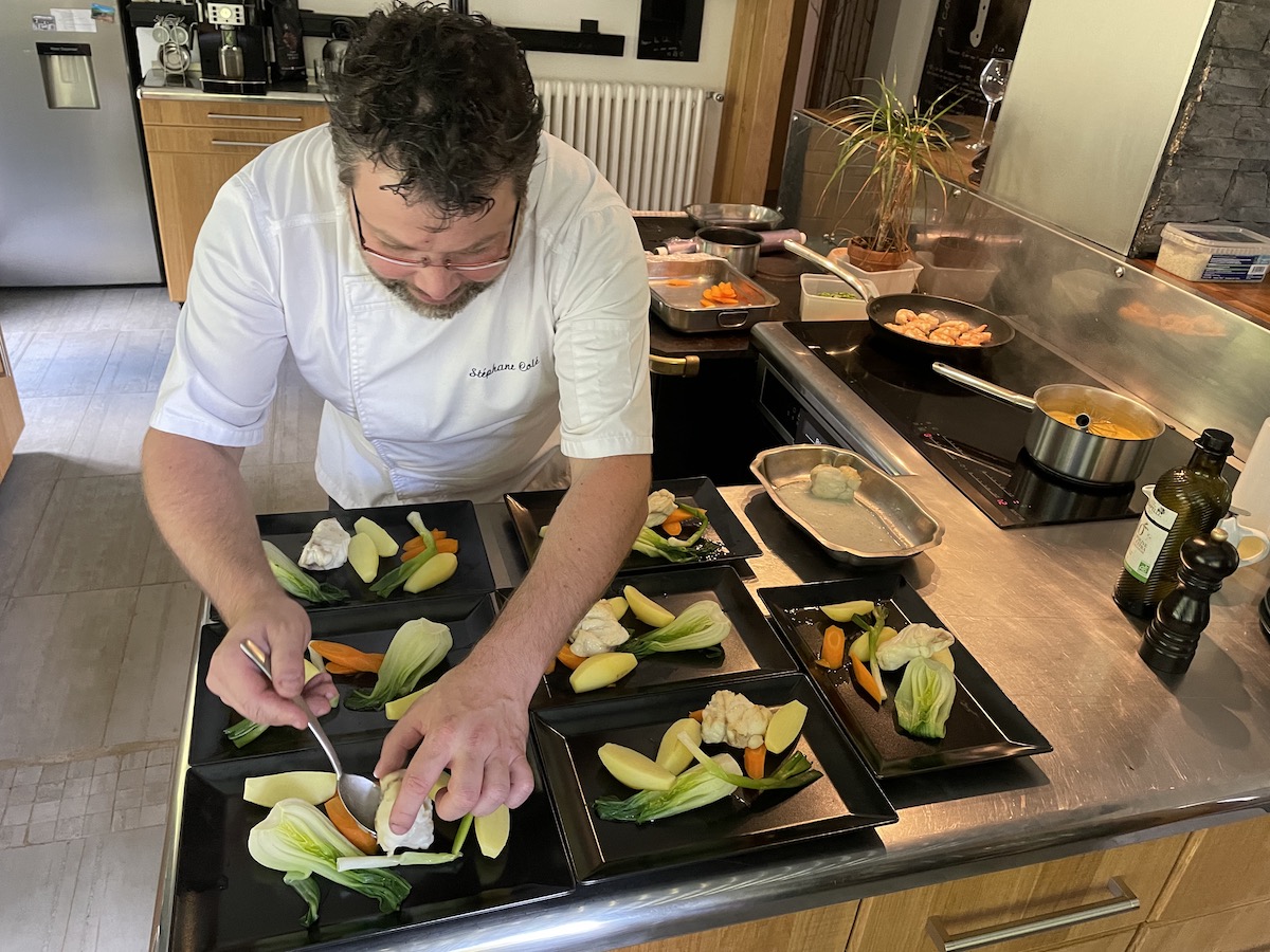 Un chef à domicile avec votre traiteur le Chef Colé près de Rouen